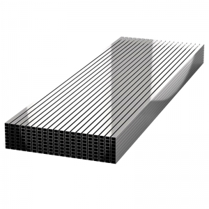 Galvanized steel square/ rectangular pipe